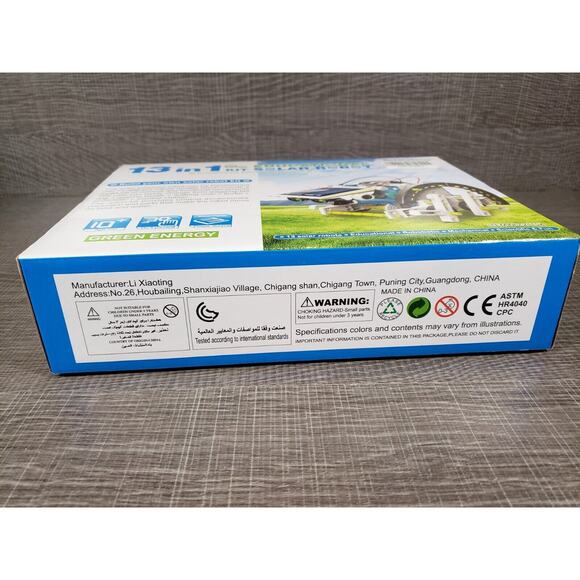 STEM Solar Robot Kit 13 In 1 Educational Environmental Building DIY Science - Picture 7 of 8